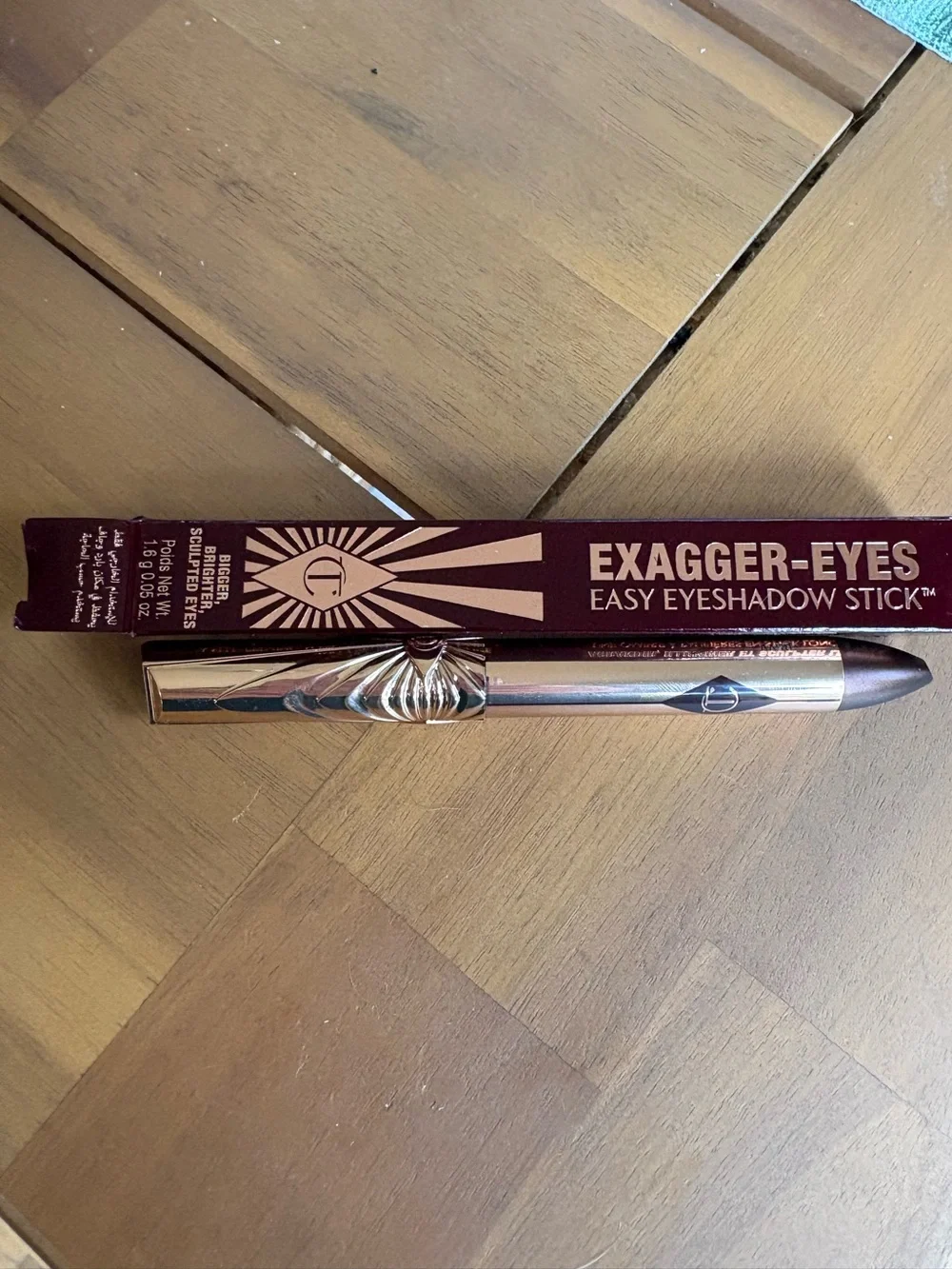 NIB Charlotte Tilbury Exagger-Eyes Easy Eyeshadow Stick in Astral Topaz